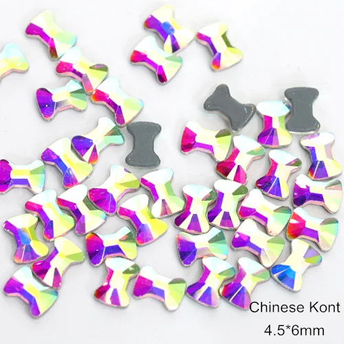 Chinese Kont 4.5x6mm AAAAA качественные стразы специальной формы, стразы горячей фиксации, стразы горячей фиксации Y3853 - Цвет: Chinese Kont 4.5x6mm