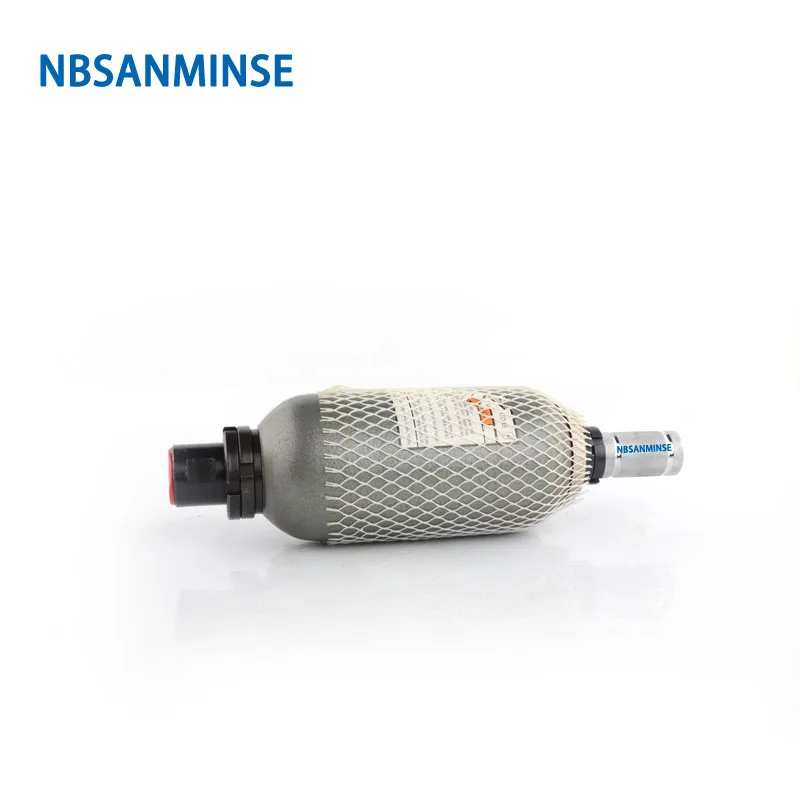 NBSANMINSE NXQ 0,4~ 1L аккумулятор мочевого пузыря высокого давления 31,5 МПа резьбовое соединение гидравлический аккумулятор абсорбер