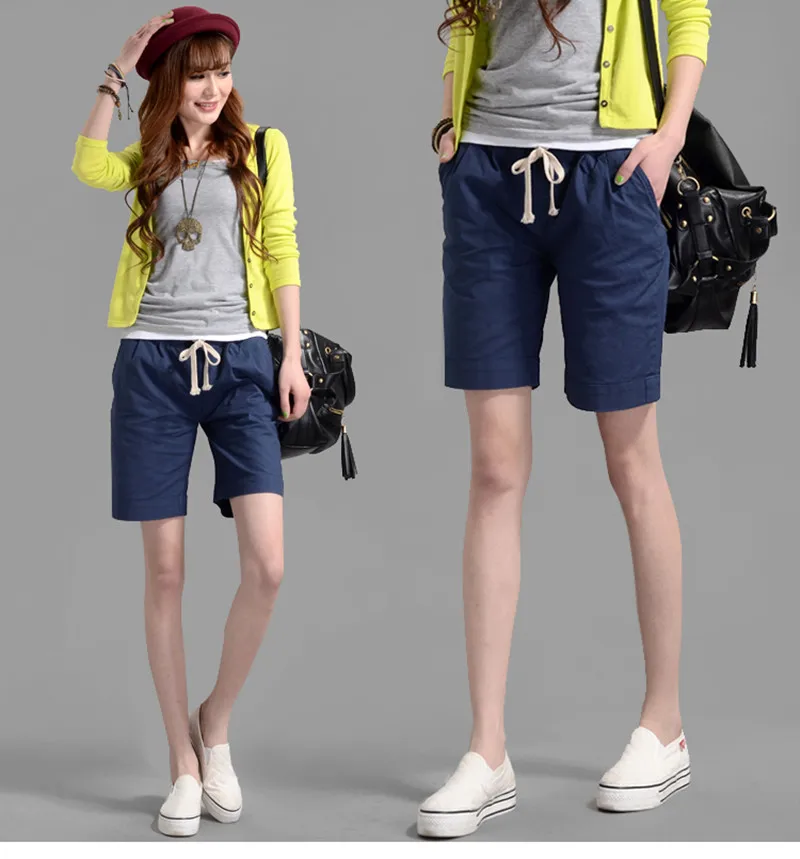 Женские шорты ярких цветов повседневные PT058 2020|womens linen shorts|fashion shortsshorts fashion |