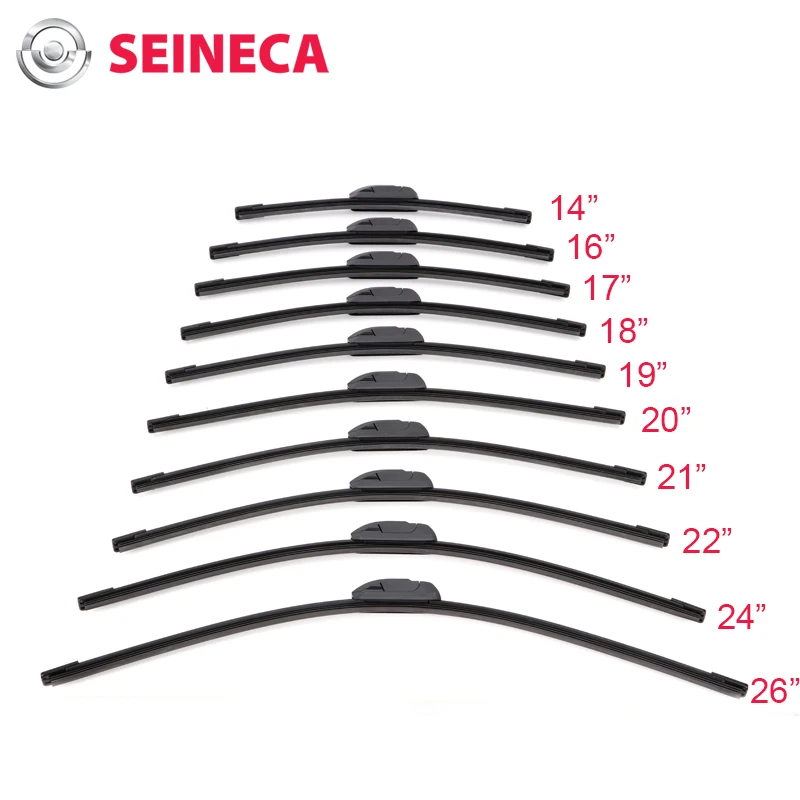 Универсальные мягкие стеклоочистители безрамный Бескаркасный резиновый