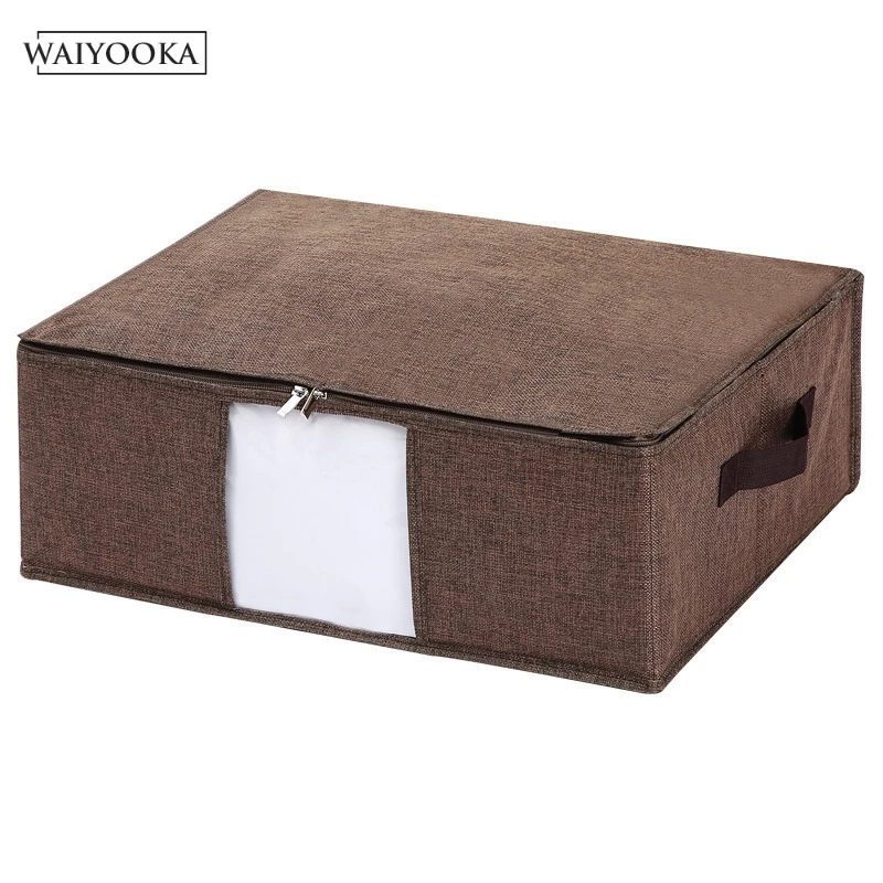 Drawer Closet Quilt Organizers Boxes For Underwear Home Storage Women Clothes Scarfs Shoes Socks Bed Bottom Organizer On Linen | Дом и сад