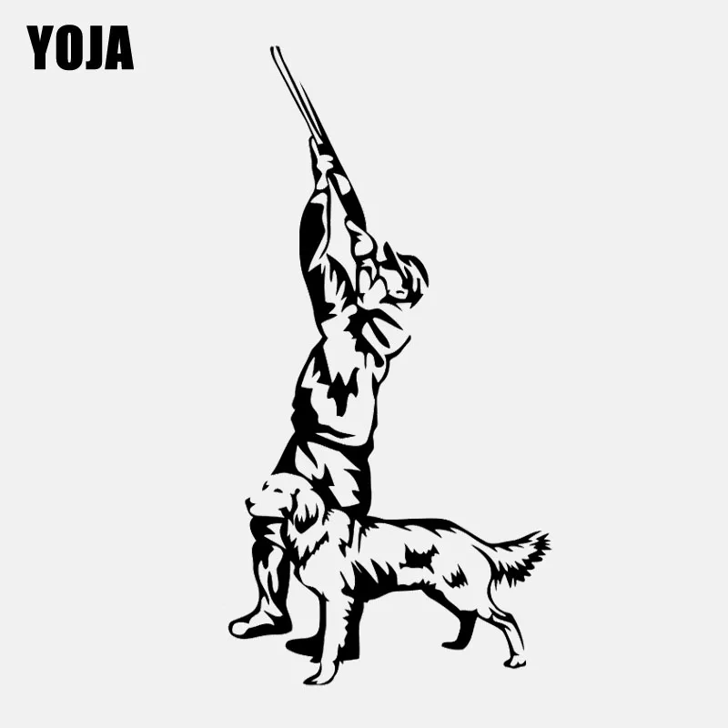 YOJA 41 2 см * 80 модная охотничья Наклейка на стену охотничий Декор Собака ПВХ W3-107 |