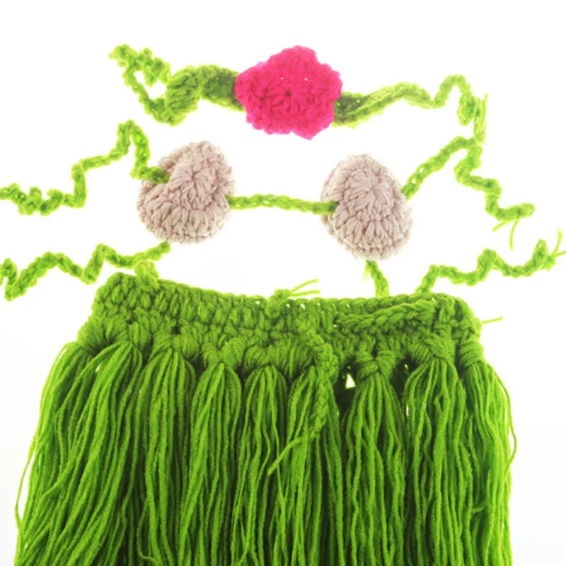 Новинка Лидер продаж Пляжная юбка для новорожденных девочек Вязаный крючком