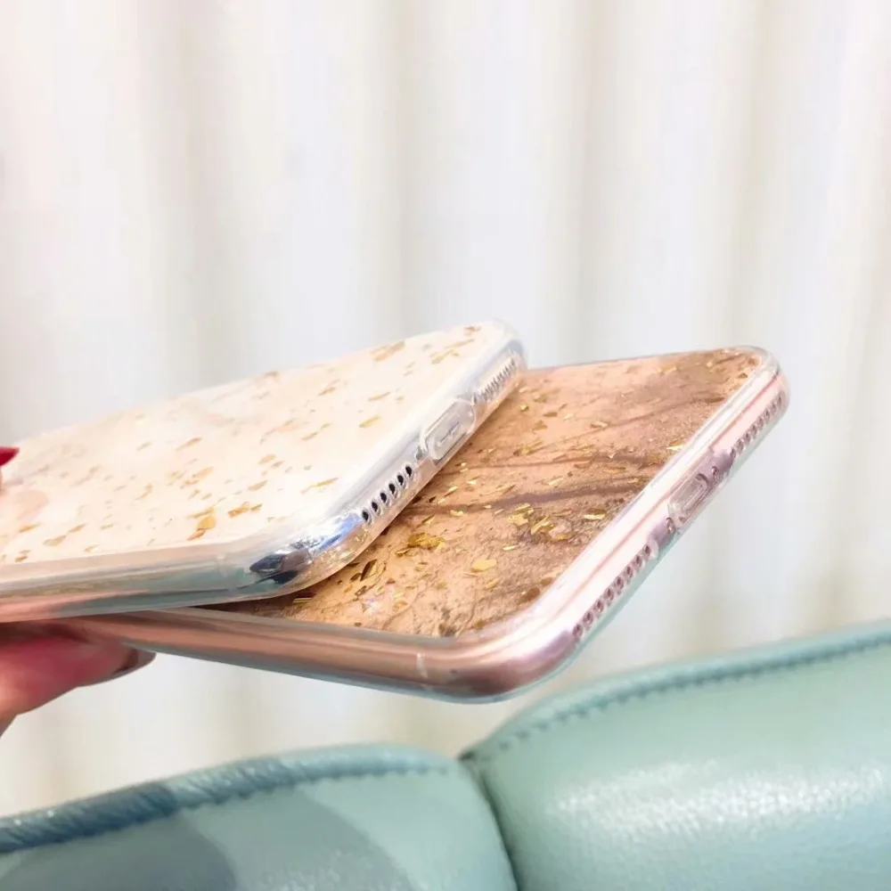 Роскошный брендовый мраморный чехол для Iphone XS Max X XR 7 8 Plus 6 блестящий Блестящий
