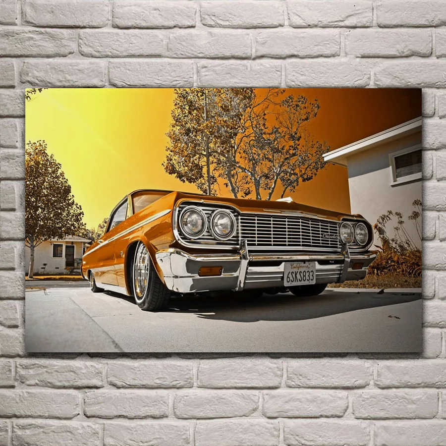 Модель 1964 года спортивный автомобиль трансформер Impala Lowrider фотография украшение
