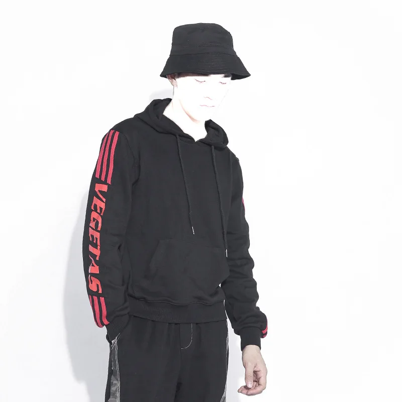Urbantailor хлопок Принт Толстовки Для мужчин кофты S черный свитер с капюшоном oversize