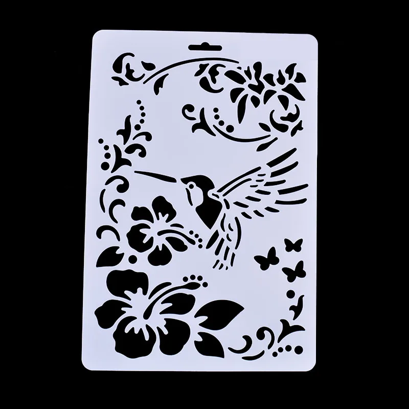 DIY трафарет для маскировки спрей шаблоны скрапбукинга печать альбома