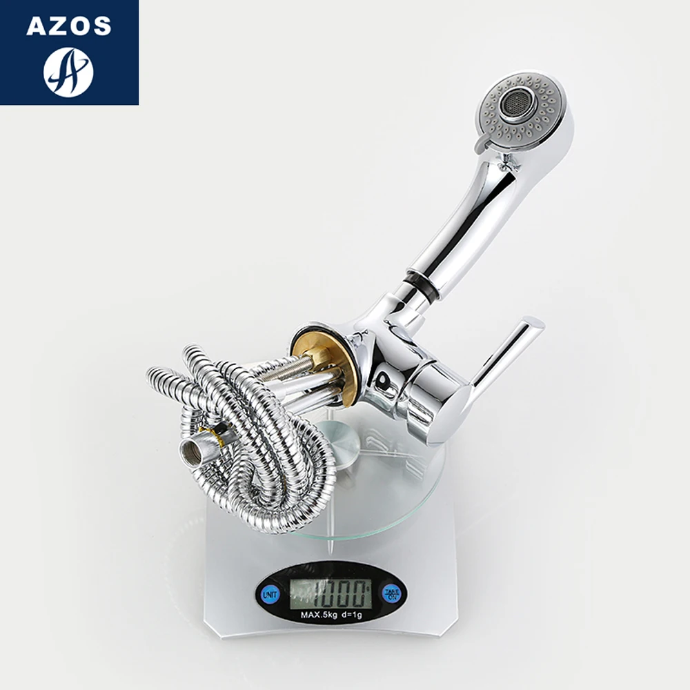 Современный Смеситель для ванной комнаты Вытяжная насадка душа с одной ручкой