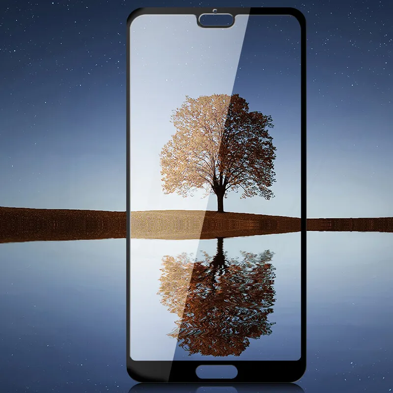 Закаленное стекло для Huawei P20 Lite Pro защита экрана с полным покрытием Nova 3E защитное