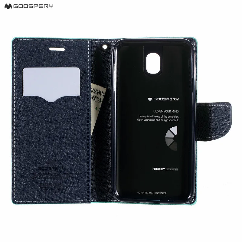 Mercury Goospery Для Samsung Galaxy J3, J5, J7 года J4 J6 плюс J8 чехол для телефона модный ежедневник кожаный чехол-портмоне с откидной крышкой