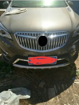 ABS Хром передний бампер верхний радиатор решетка гриль подходит для Buick envision 1 шт