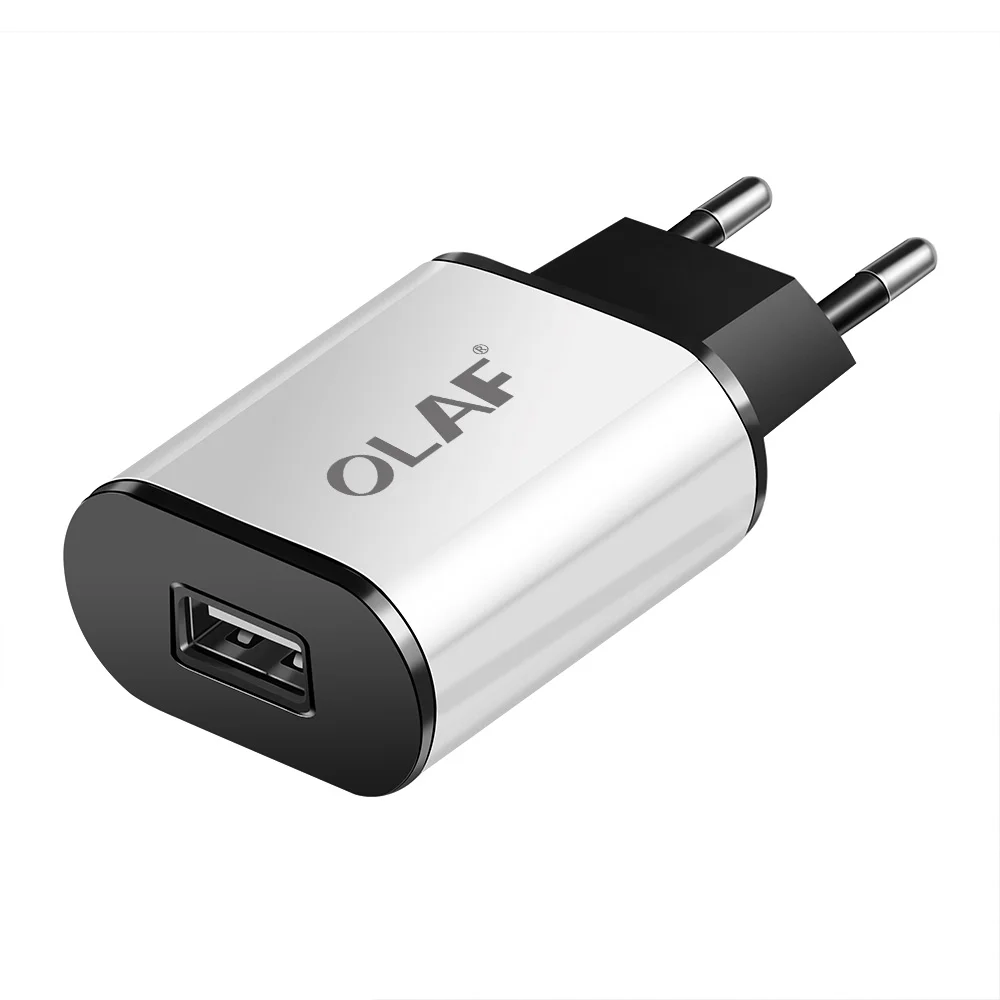 1Port Charger Олаф 5V 2.1A USB Зарядное устройство для iPhone Xs X 8 7 6s ЕС для быстрого настенного Зарядное устройство для samsung S10 S9 S8 Xiaomi mi 9 mi 8 мобильный телефон Зарядное устройство - Тип штекера: 1Port Charger