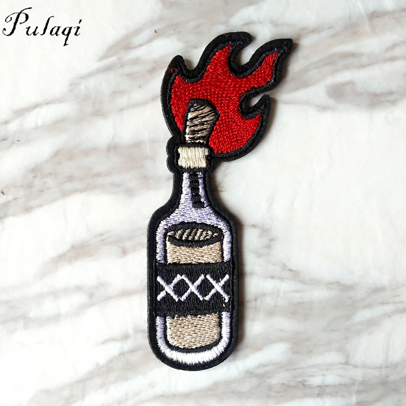 Pulaqi топлива масло косметика парфюмерия диспенсер нашивки в стиле рок н ролл