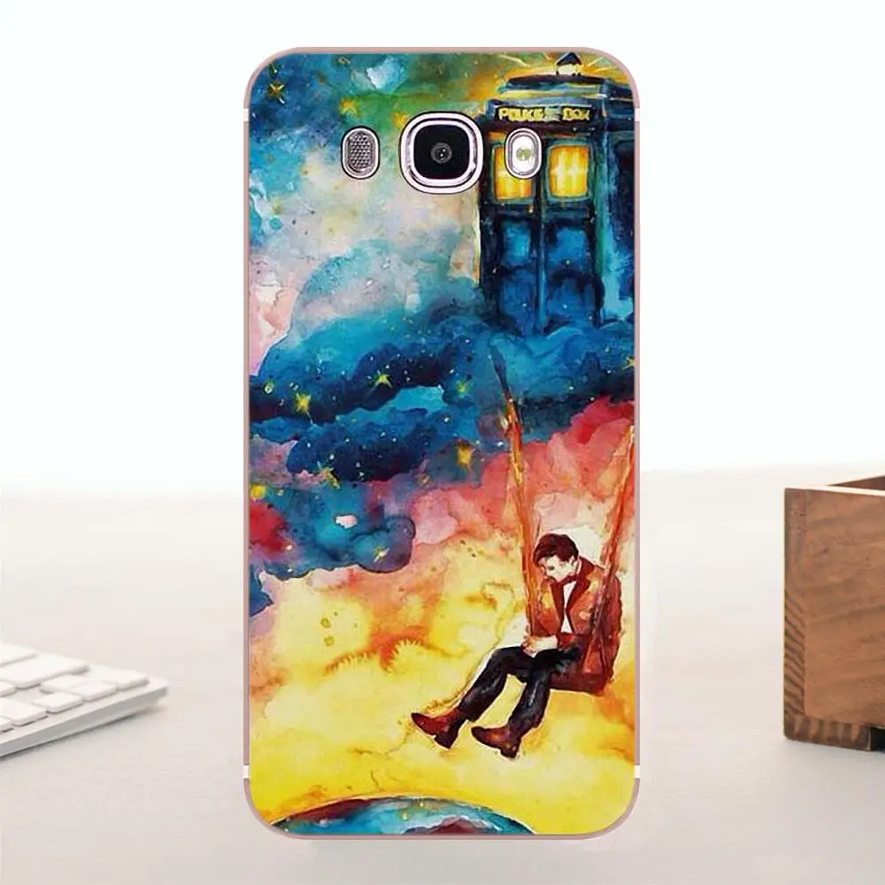 Чехол с принтом Doctor Who Van Gogh из мягкого ТПУ для Xiaomi Redmi 5 4A 3 3S Pro Mi4 Mi4i Mi4C Mi5 Mi5S Mi Max Mix Note