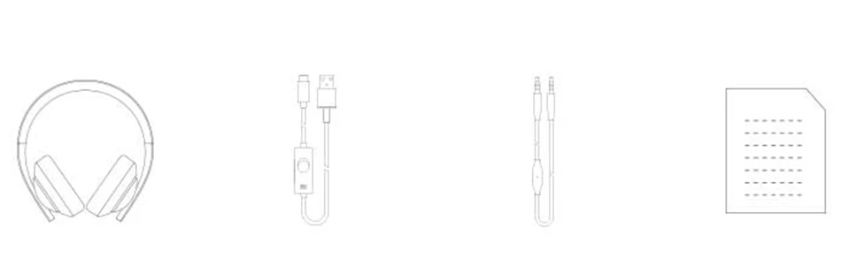 Xiaomi mi Ga mi ng наушники светодиодный светильник 3,5 мм USB наушники Игровые наушники Denoise с mi crophone гарнитура Hi-Fi для ноутбуков телефонов