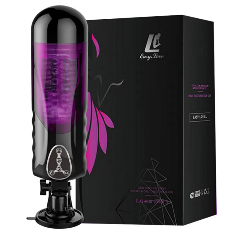 EASY.LOVE секс машина LAutomatic высокоскоростная телескопическая ротация Мужской