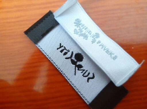 Бесплатная доставка индивидуальная тканая этикетка для любого бренда и