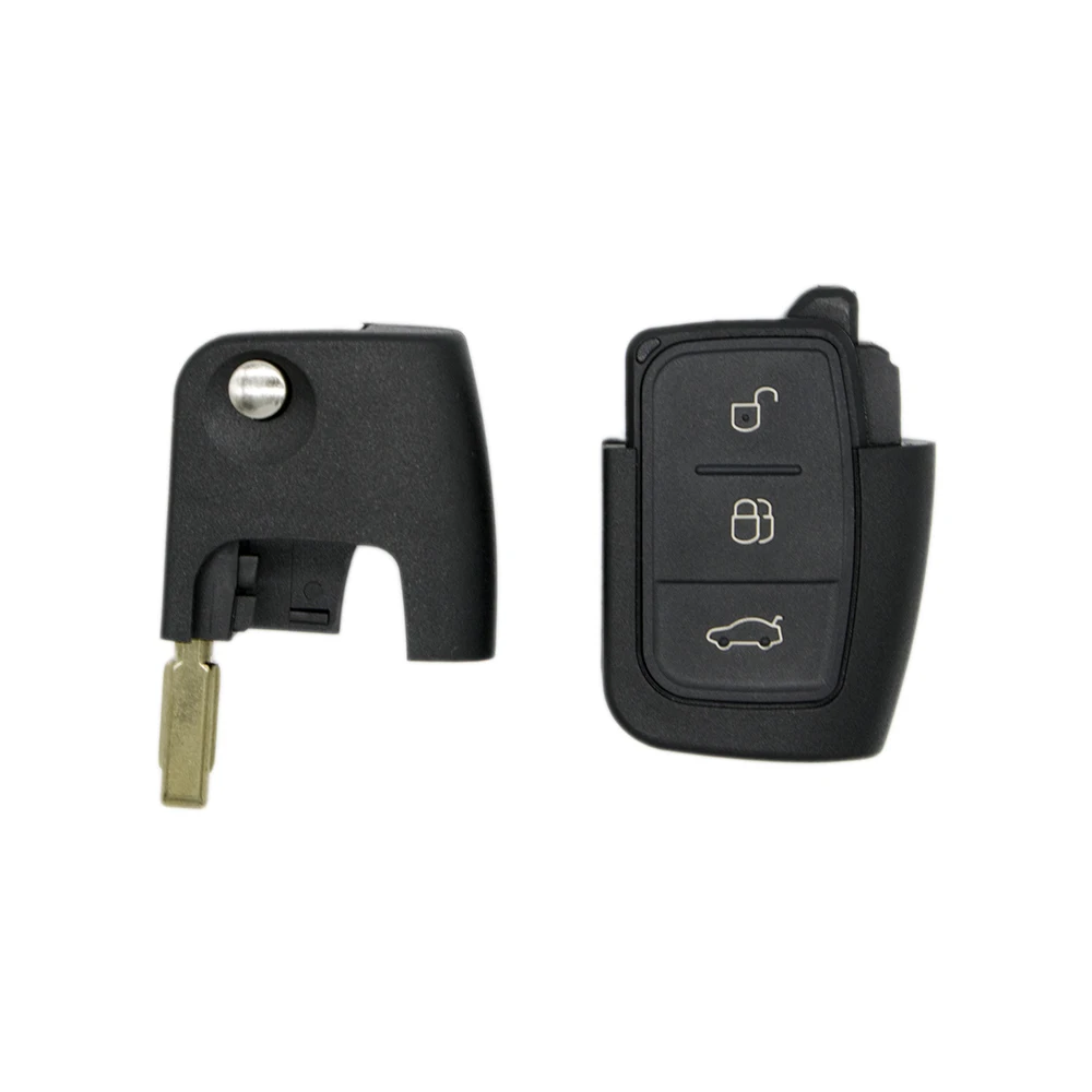Складной автомобильный ключ WhatsKey с 3 кнопками 315/433 МГц 4D60Chip пульт дистанционного