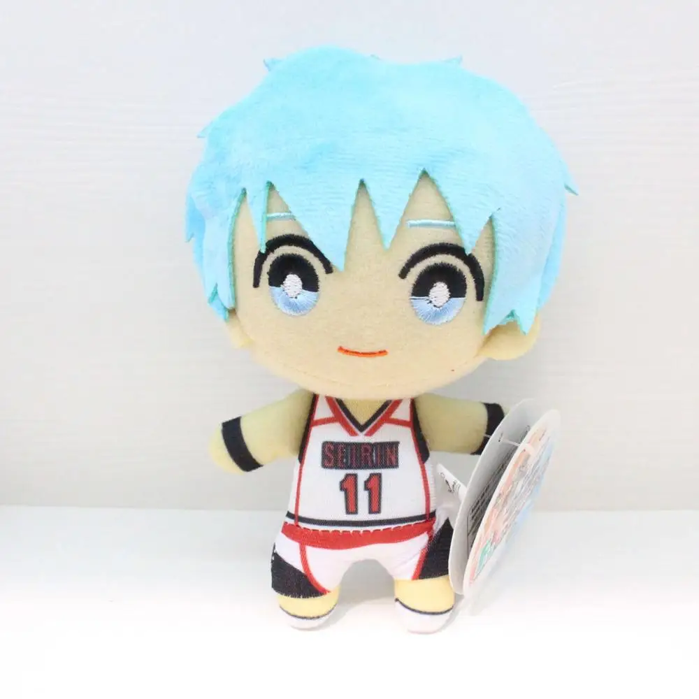 Kuroko Tetsuya Аниме Куроко Баскетбол куроко Tetsuya Kagami Тайга кисэ рёта плюшевые подвесные игрушки 15 см мягкие куклы подарок - Цвет: Kuroko Tetsuya