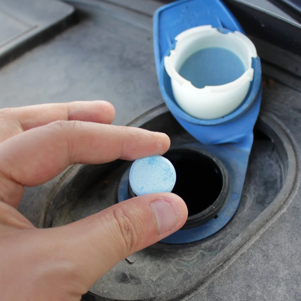 10 шт./20 шт. маленькие Размеры лобового стекла Чистящие Таблетки удобный