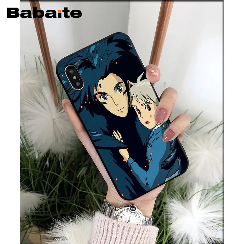 Babaite Хоула Ходячий замок красочные милые аксессуары для телефона чехол Apple iPhone 8 7 6