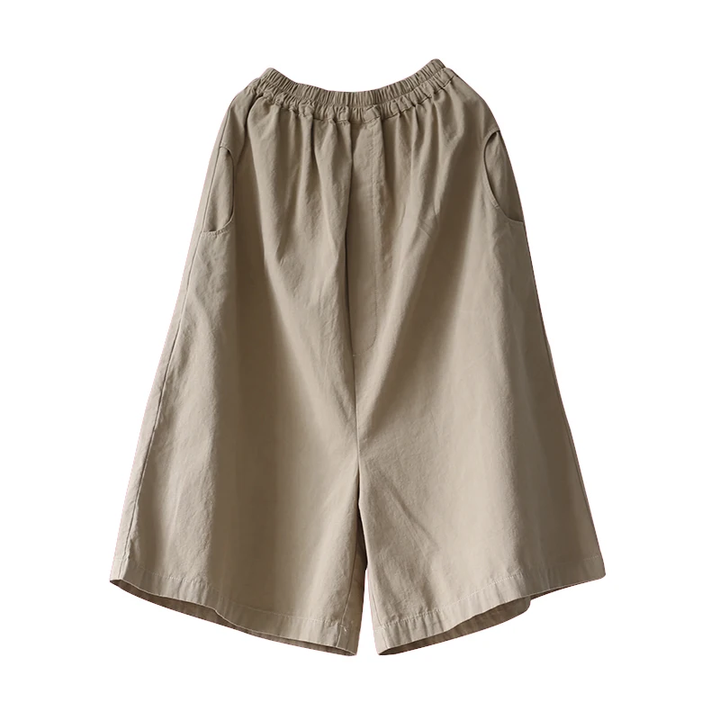 4 вида цветов модные длинные широкие до середины икры женские капри из чистого