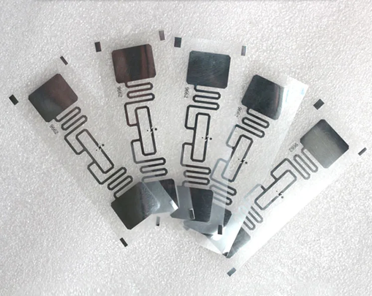600 шт./рулон сухая инкрустация Alien 9662 UHF RFID 860-960 МГц EPC C1 G2 для детской карты uhf