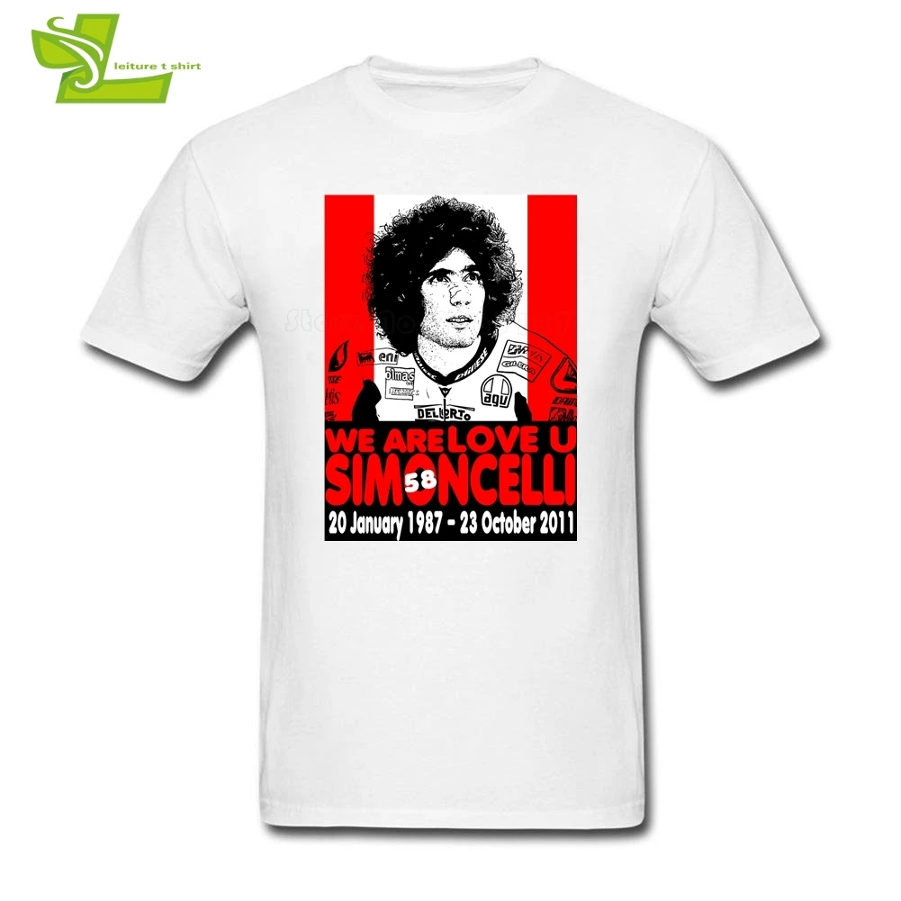 We Are Love You Marco Simoncelli футболка для взрослых Новое поступление простые футболки