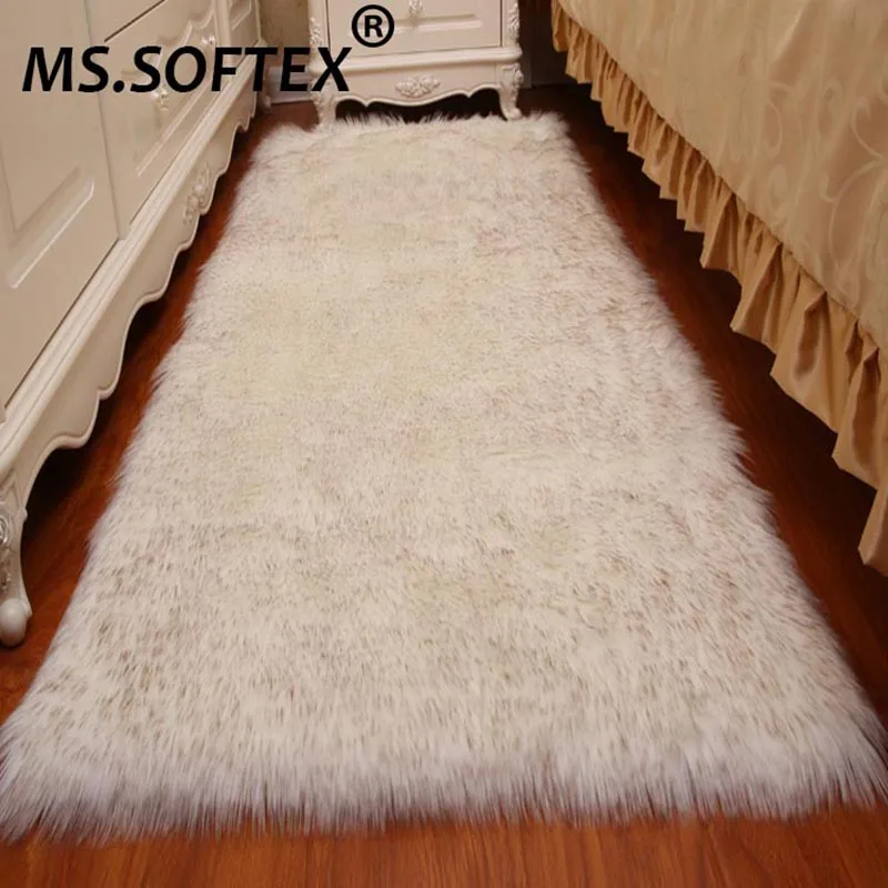 Коврики из искусственной овчины MS.Softex сделанные на заказ подушки искусственного