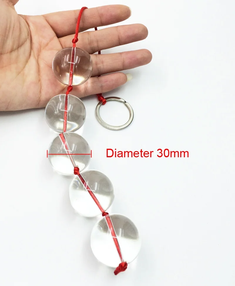 Crystal Glass Dildos Anal Beads Butt Plug Toys For Women Men Adult Products Female Masturbation Dildo |