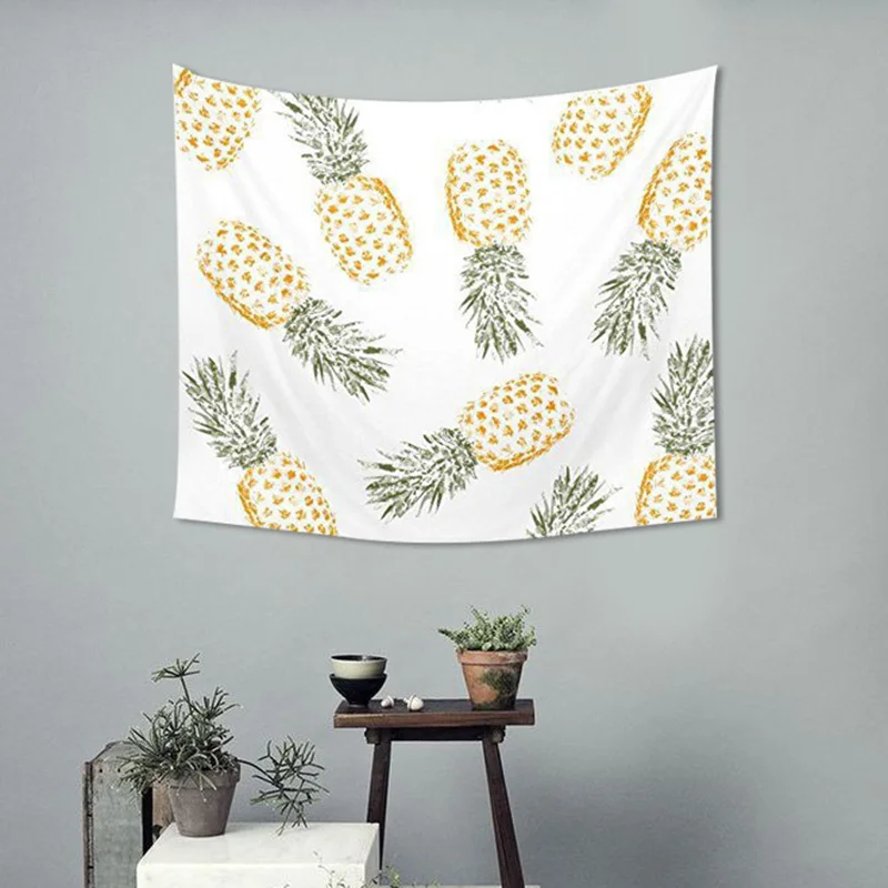 Гобелен INS для дома Настенный декор в виде ананаса спальни настенное одеяло
