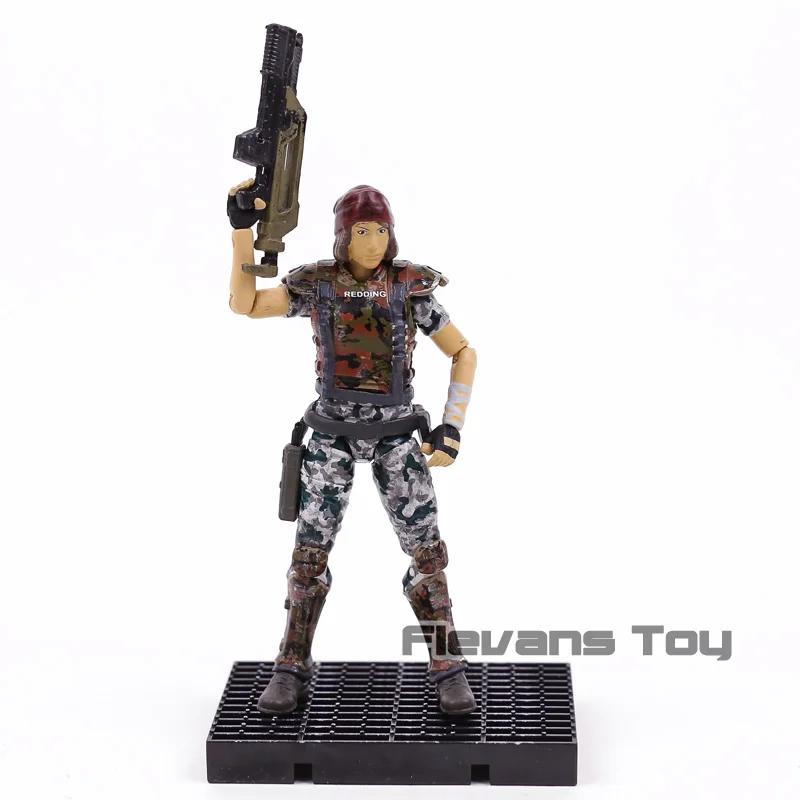 HIYA TOYS Aliens Colonial Marines Cruz Bella Redding Xenomorph Raven Crusher 1:18 ПВХ фигурка игрушки