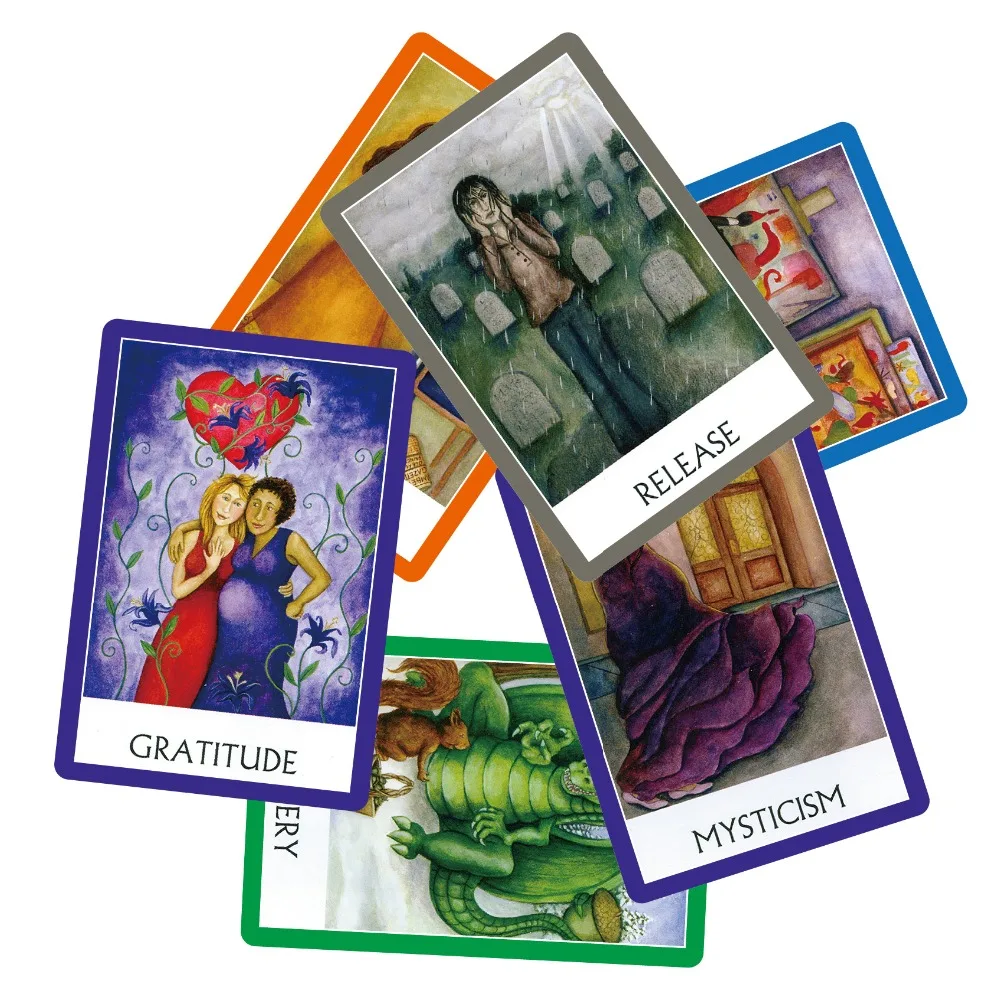 Новые медитация yogi oracle карты палуба 49 карт полный английский чтение энергии Таро