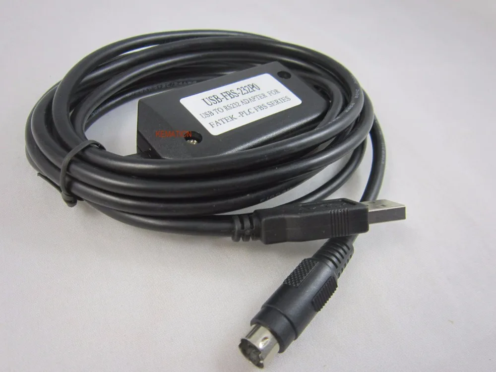 Совместимый кабель USB интерфейс для подключения Fatek ПЛК серии FBS USBFBS232P0