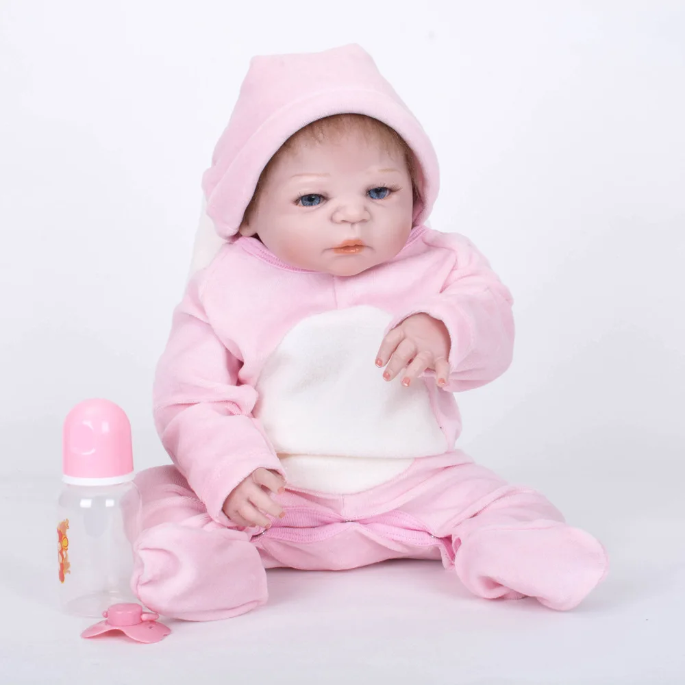 22 &quotсиликоновая кукла Reborn игрушки 55 см полностью виниловая принцесса детские