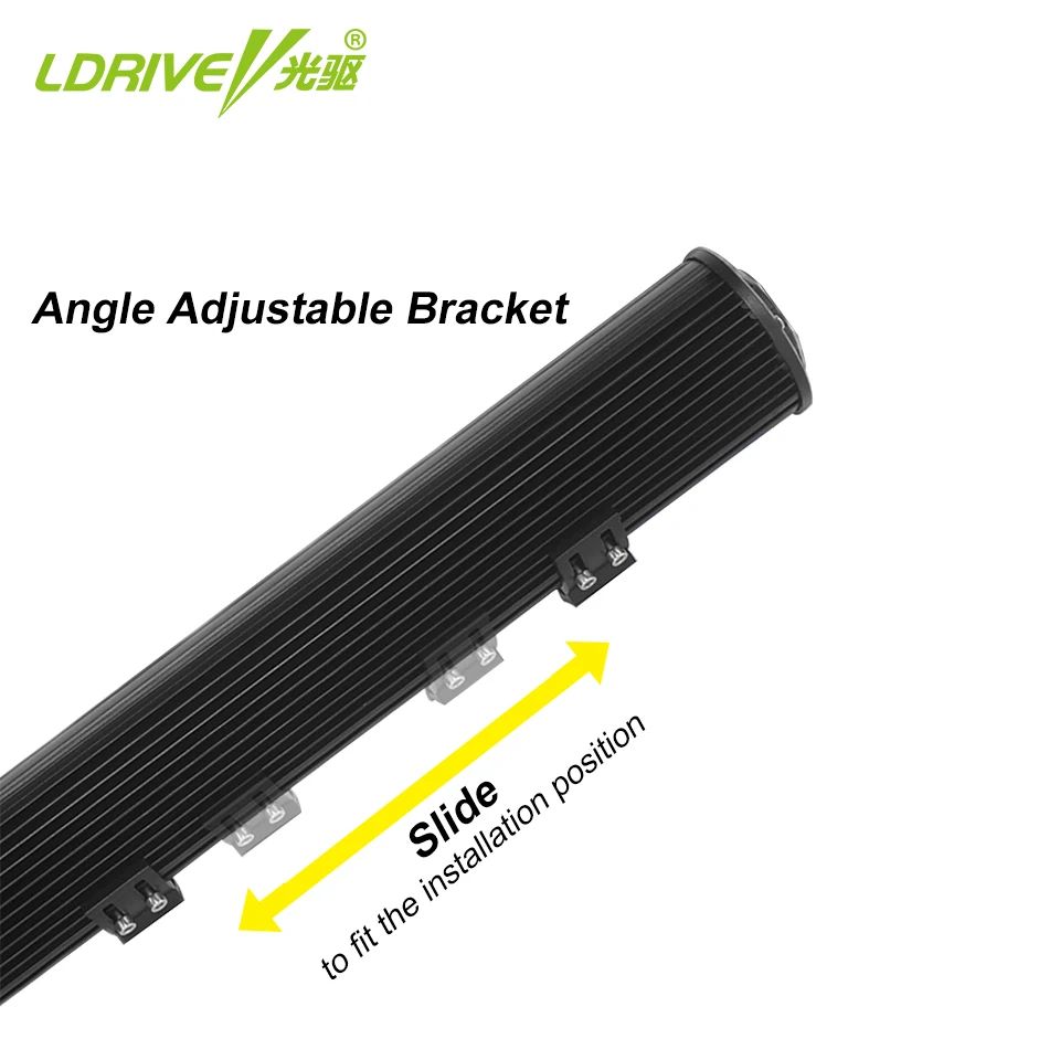 LDRIVE 4 ряда 228 Вт светодиодная фара 13 5 &quotCombo 4X4 4WD внедорожный внедорожник для
