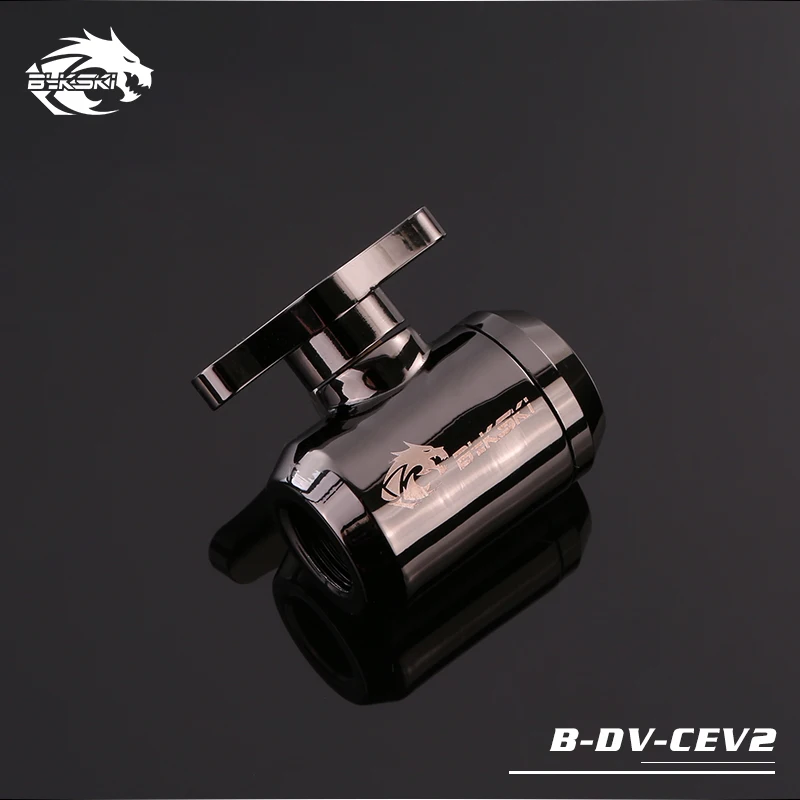 Bykski B-DV-CEV2 женский G1/4 &quotрезьба воды стоп шаровой кран | Компьютеры и офис