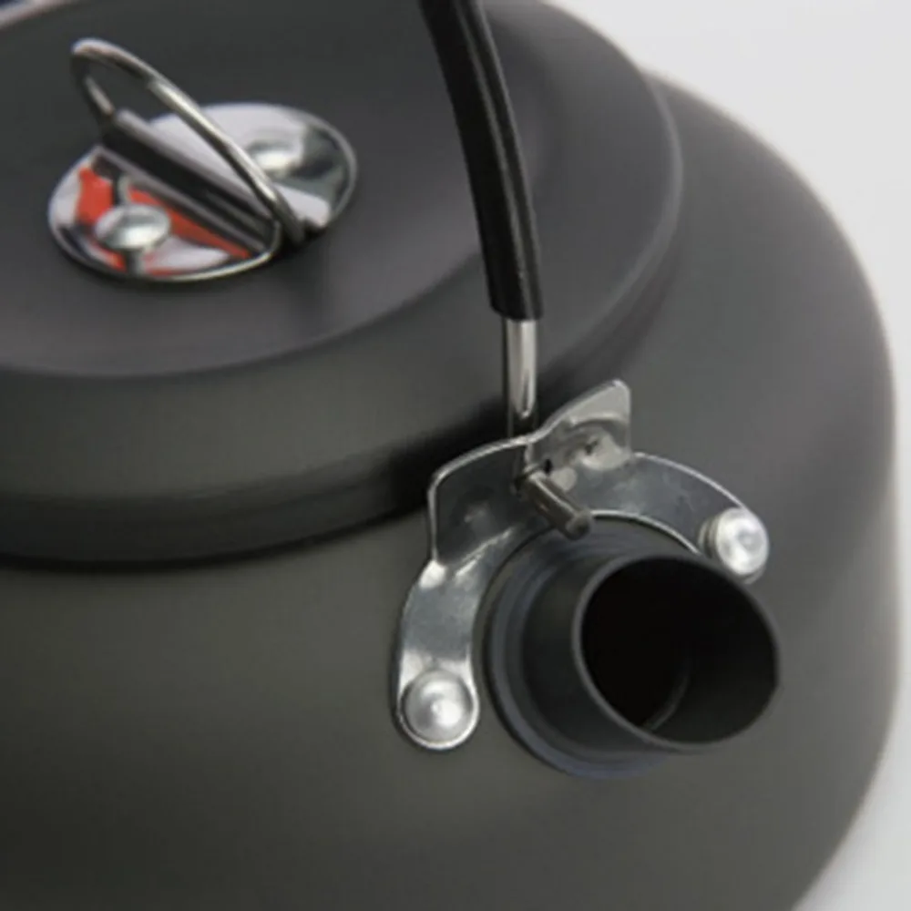 Alocs CW K03 Открытый чайник Кемпинг Пикник воды кофе горшок 1.4L алюминий Прямая