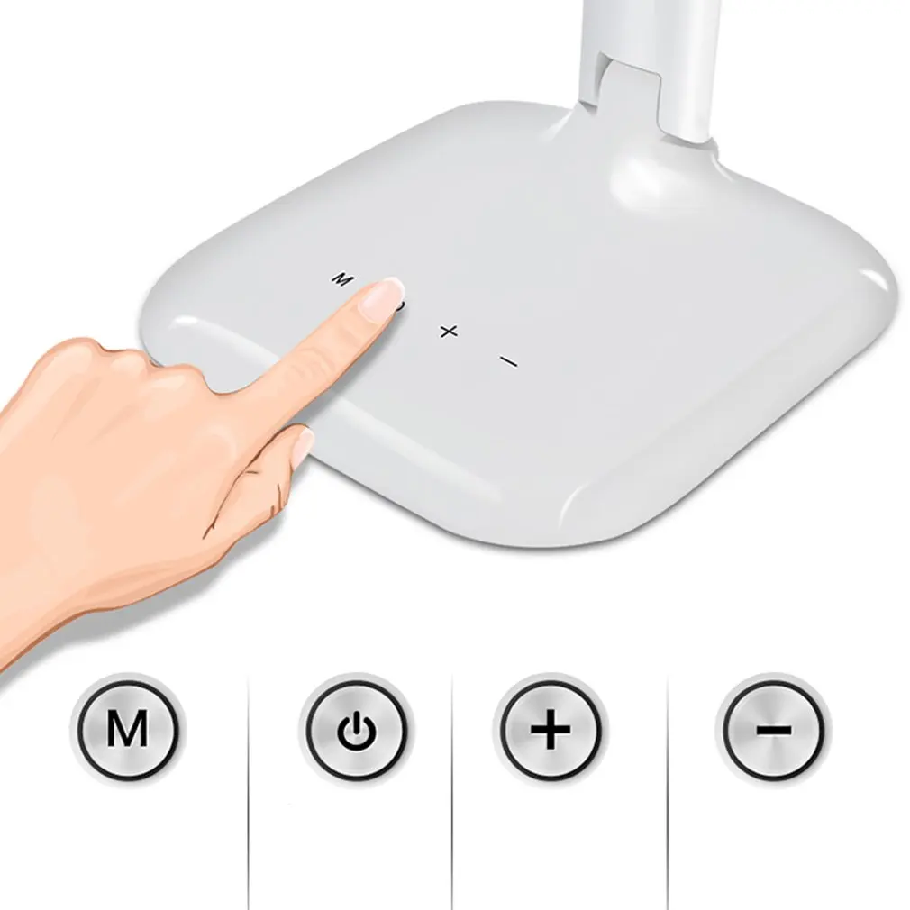 Высокая яркость пять этап регулируемая светодиодная лампа цвет температура