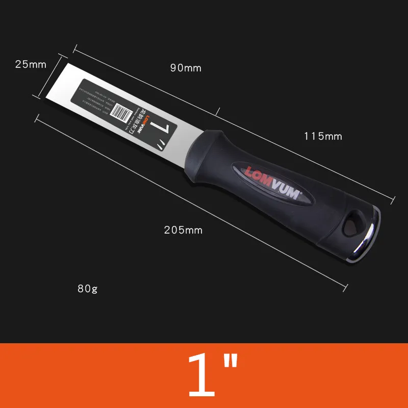 LOMVUM толстый шпатель инструмент для выдавливания мастики маленькое лезвие из