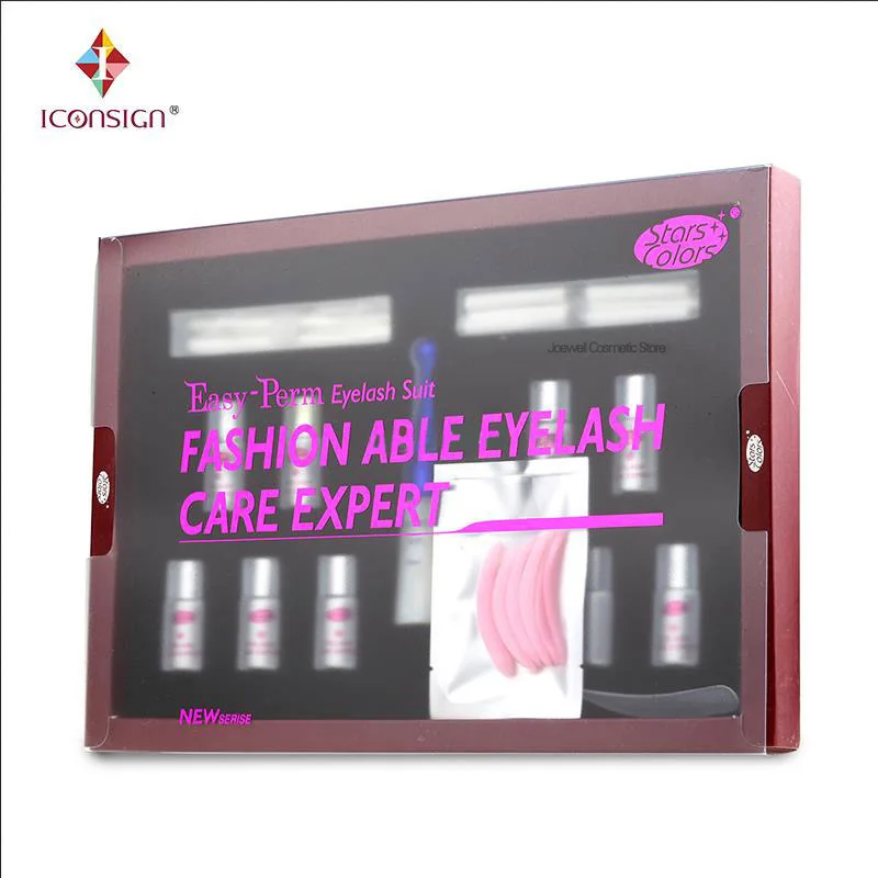 Lash Lift Kit Eyelash Serum Eye Perm Lifting Growth Enhancer Lashes Perming Glue Pad Set | Красота и здоровье