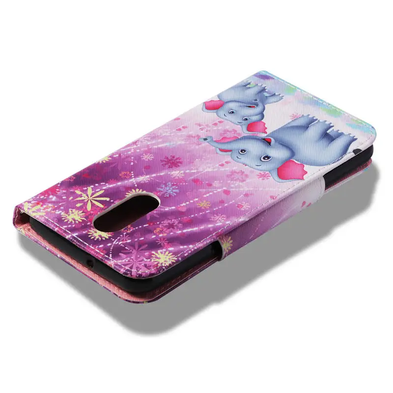 Large Size Magnet Button Phone Case For LG Stylo 4 2018 PU Leather Covers Stylo4 (2018) 16GB 32GB Full Housing TPU Cases |