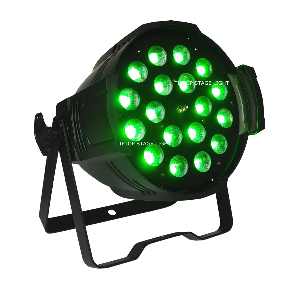 Бесплатная доставка 8 шт. 18x18 Вт RGBWA UV 6в1 Led Zoom Par сценический светильник