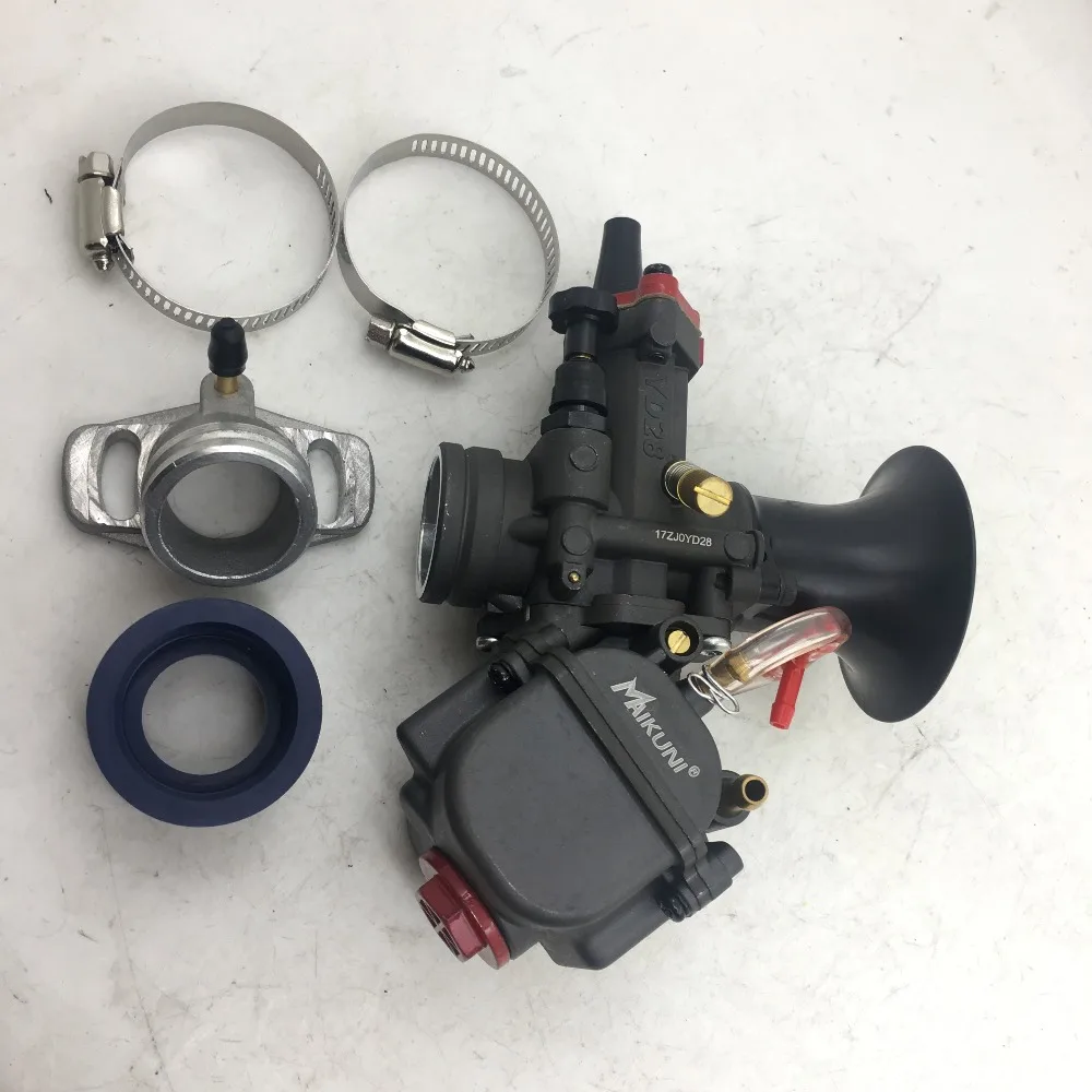SherryBerg YD-MJN28 YD28 rep MIKUNI комплект питания двойной стек карбюратора для HONDA Для Honda Универсальный Гоночный карбюратор vergaser