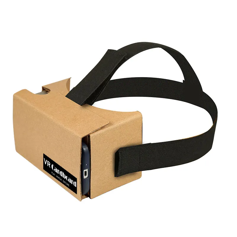 Новая коллекция VR картона Google cardboard 3D Очки виртуальной реальности коробка shinecon