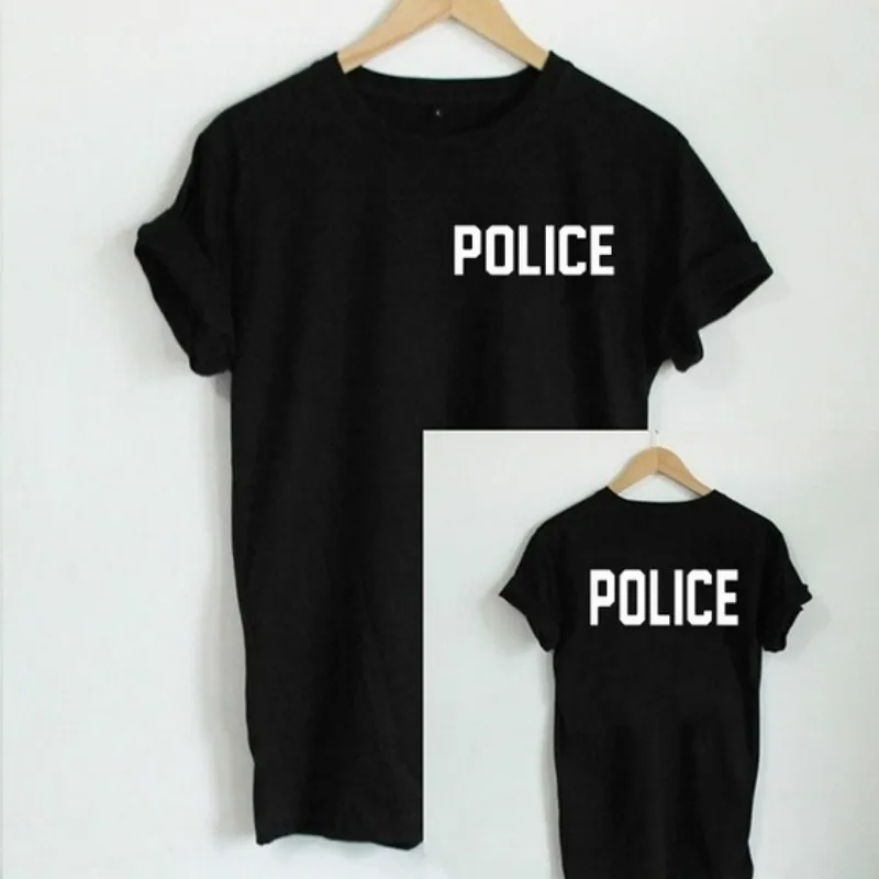 Полицейская футболка шерифа вышибала на мероприятиях охранника для вечеринки