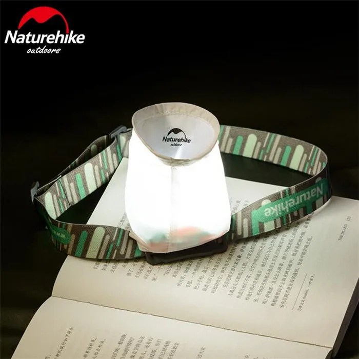 Налобный фонарь Naturehike светодиодный для кемпинга ультралегкий портативный