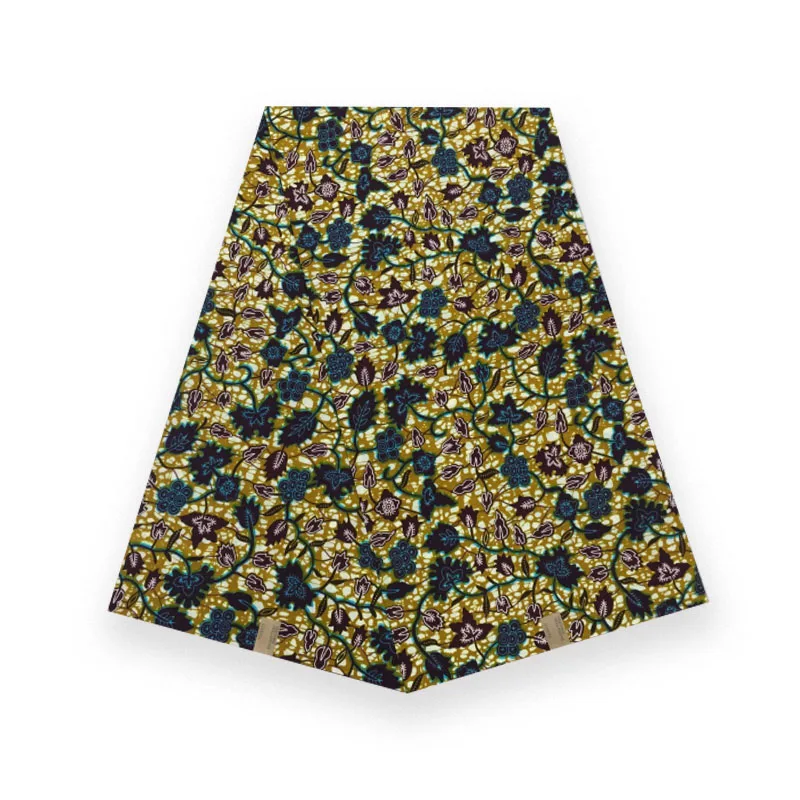 

ankara african wax prints fabric wax 100% cotton in fabric art cotton fabric best quality real ankara cloth V-L O44