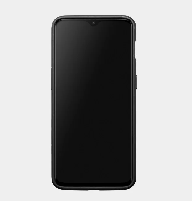 Оригинальный чехол OnePlus 6T Karbon Material Aramid Fiber PC Back Cover Shell Sandstone Carbon Official для OnePlus6T Half-round on.