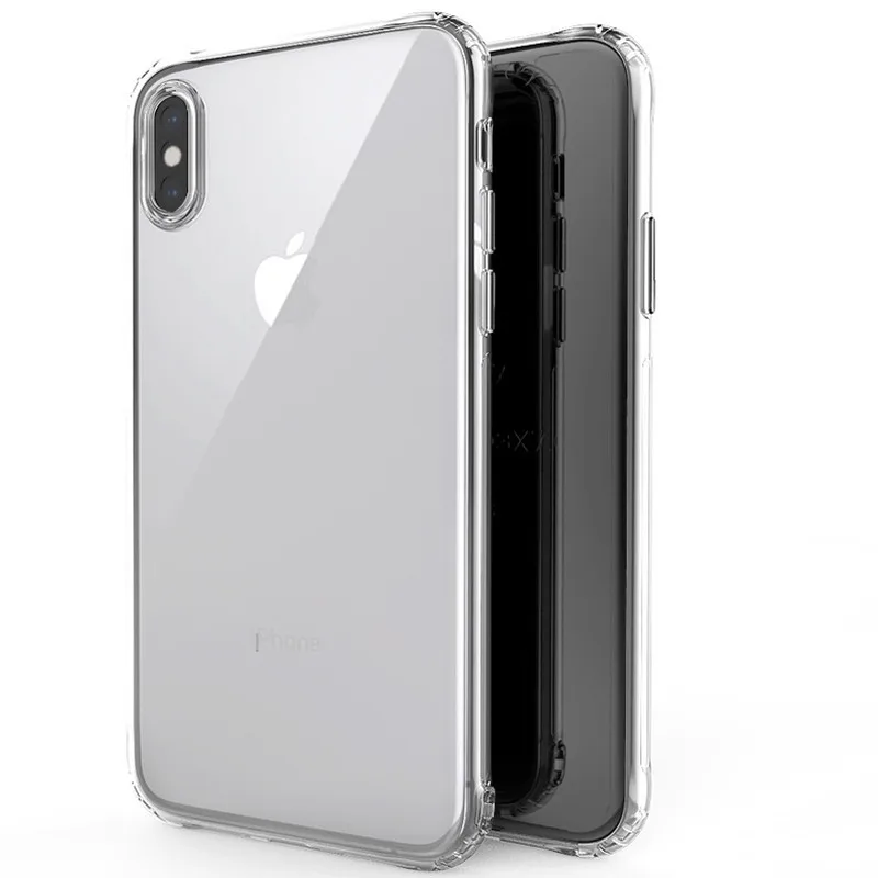 Прозрачный телефон чехол для iPhone 6 6s Plus XS Max X 8 7 смартфон Мягкий силиконовый